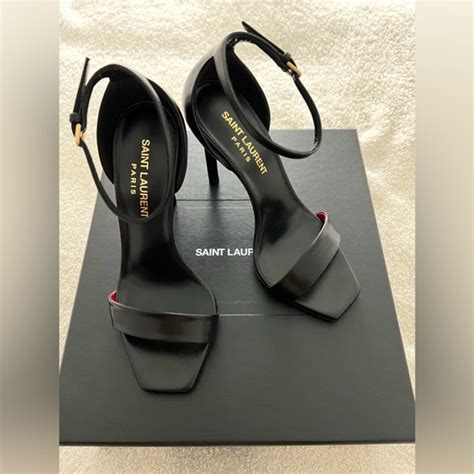 fitting ysl sandals amber|SAINT LAURENT *Amber Sandals* Unboxing! .